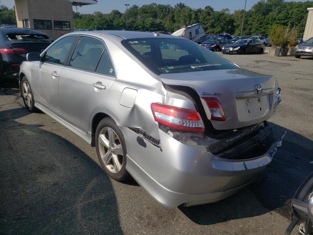 4T1BF3EK3BU771773 - 2011 TOYOTA CAMRY BASE SILVER photo 3