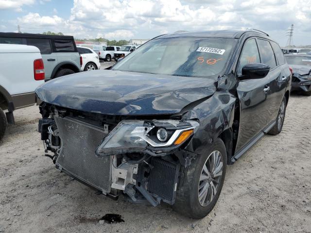 5N1DR2MN5KC632207 - 2019 NISSAN PATHFINDER BLACK photo 2