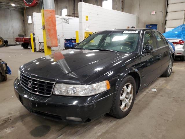 1G6KS54Y14U136736 - 2004 CADILLAC SEVILLE SL BLACK photo 2