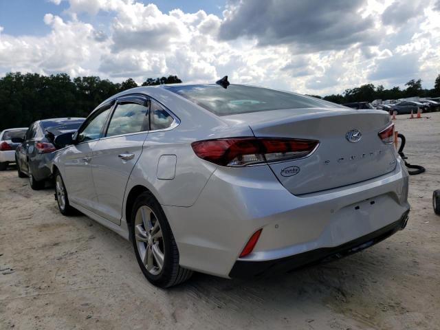 5NPE34AF9KH770615 - 2019 HYUNDAI SONATA LIM SILVER photo 3