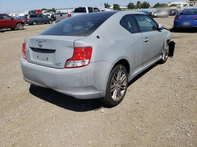 JTKJF5C76B3003309 - 2011 TOYOTA SCION TC Сірий фото 4