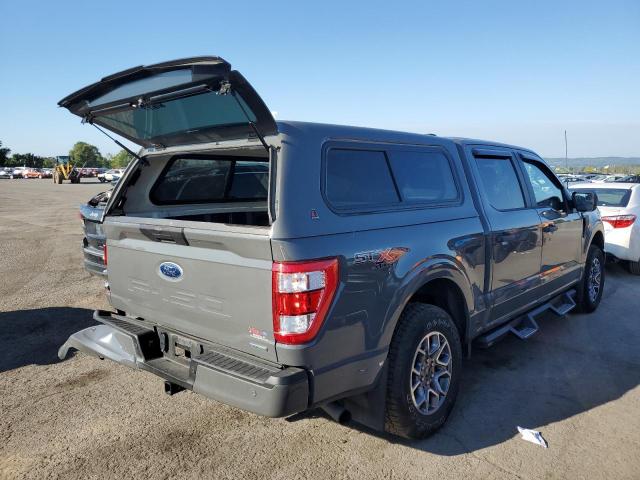 1FTEW1EP8MFC16911 - 2021 FORD F150 GRAY photo 4