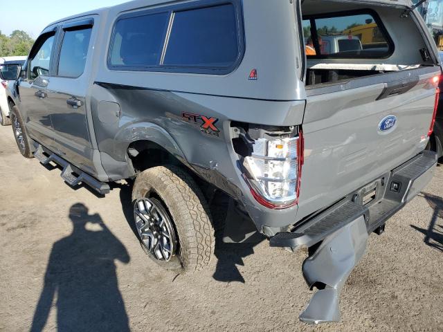 1FTEW1EP8MFC16911 - 2021 FORD F150 GRAY photo 9