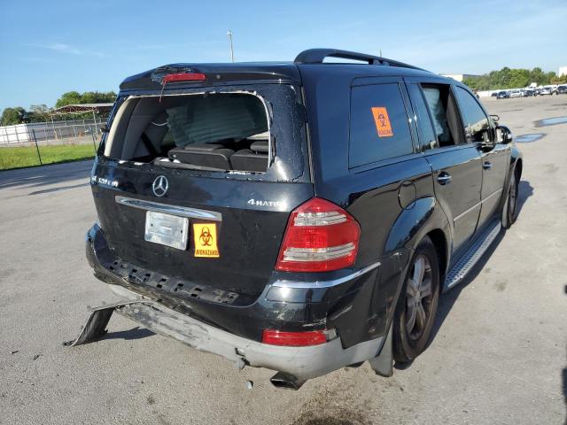 4JGBF22E48A395782 - 2008 MERCEDES-BENZ GL 320 CDI BLACK photo 4