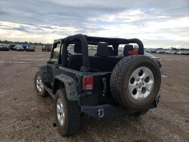 1C4AJWAG7DL703387 - 2013 JEEP WRANGLER S BLACK photo 3