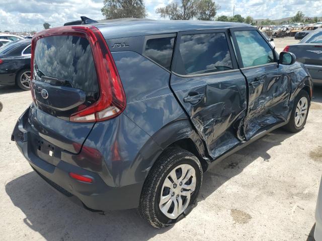 KNDJ23AU7L7072455 - 2020 KIA SOUL LX GRAY photo 4