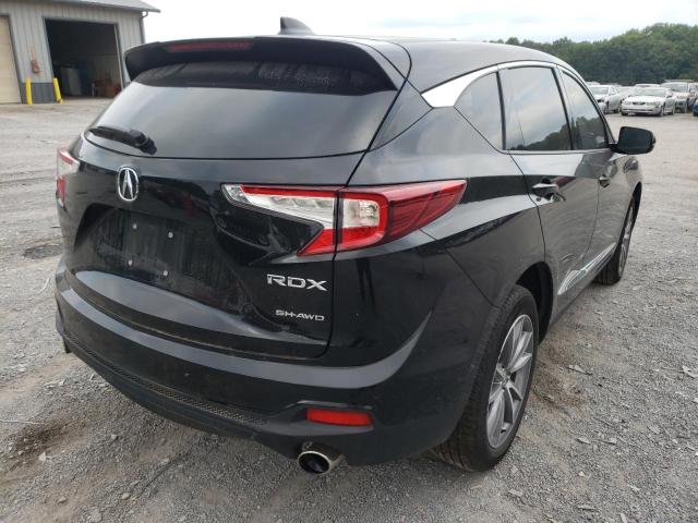 5J8TC2H58ML039747 - 2021 ACURA RDX TECHNO BLACK photo 4