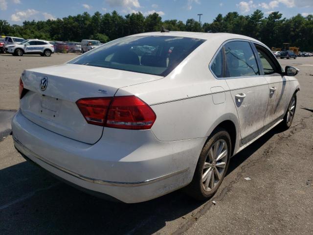 1VWCH7A3XCC071519 - 2012 VOLKSWAGEN PASSAT SEL WHITE photo 4