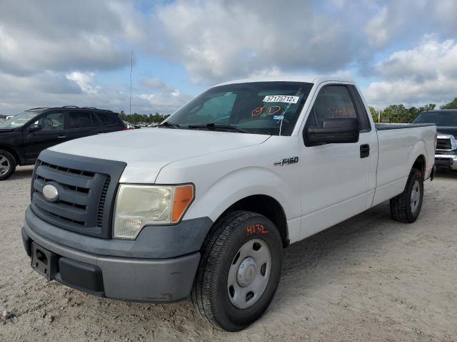 1FTRF12WX9KB42340 - 2009 FORD F150 WHITE photo 2