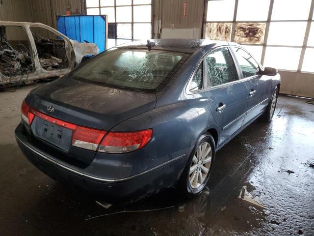 KMHFC46D59A359074 - 2009 HYUNDAI AZERA GLS BLUE photo 4