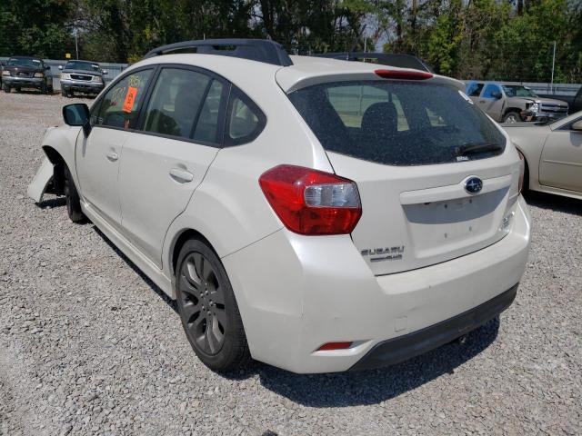 JF1GPAU65E8310688 - 2014 SUBARU IMPREZA SP WHITE photo 3