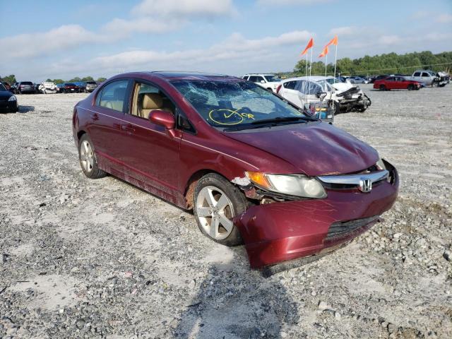 2HGFA169X8H509413 - 2008 HONDA CIVIC EXL Bordo foto 1