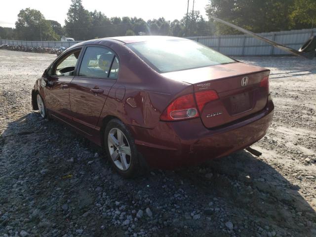 2HGFA169X8H509413 - 2008 HONDA CIVIC EXL Bordo foto 3