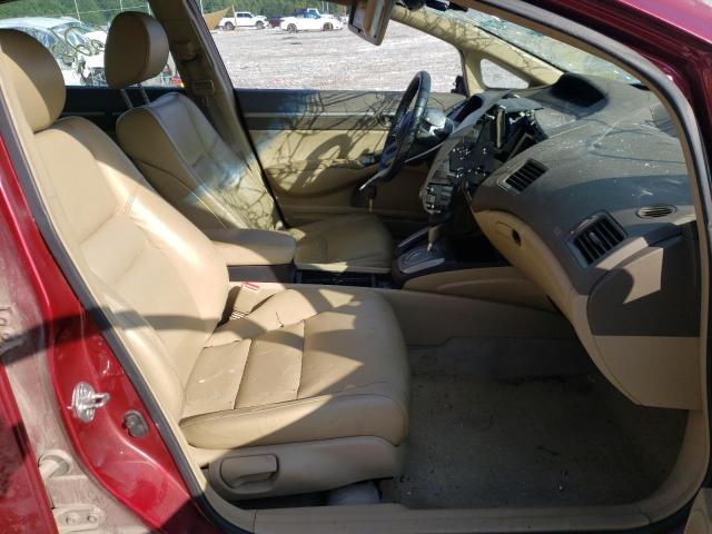 2HGFA169X8H509413 - 2008 HONDA CIVIC EXL Bordo foto 5