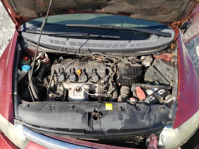 2HGFA169X8H509413 - 2008 HONDA CIVIC EXL Bordo foto 7