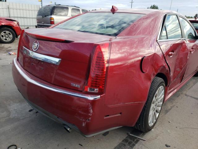 1G6DS5ED9B0101189 - 2011 CADILLAC CTS PREMIU RED photo 9