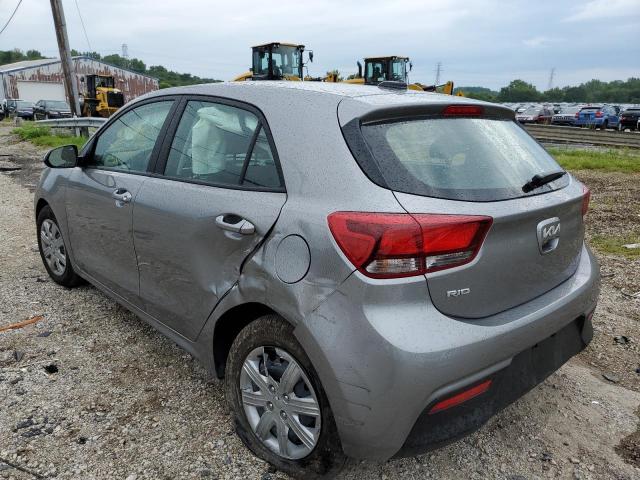 3KPA25AD3NE481731 - 2022 KIA RIO S GRAY photo 3