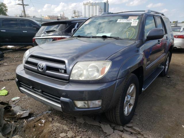 JTEZT17R138002138 - 2003 TOYOTA 4RUNNER LI GRAY photo 2