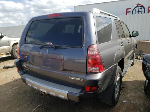 JTEZT17R138002138 - 2003 TOYOTA 4RUNNER LI GRAY photo 4