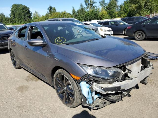 19XFC2F89LE203944 - 2020 HONDA CIVIC SPOR CHARCOAL photo 1