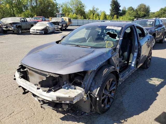 19XFC2F89LE203944 - 2020 HONDA CIVIC SPOR CHARCOAL photo 2