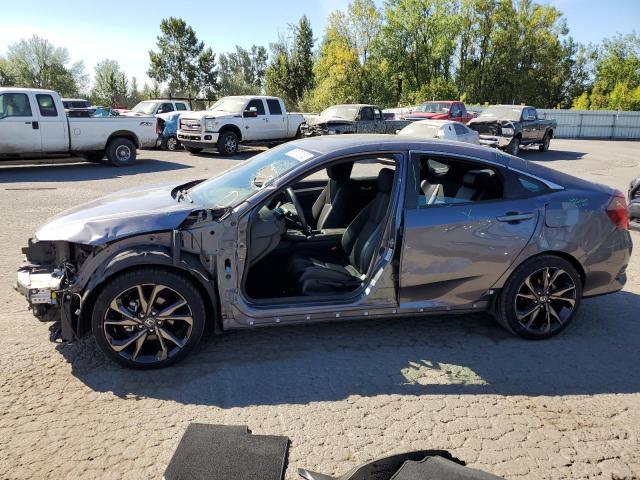 19XFC2F89LE203944 - 2020 HONDA CIVIC SPOR CHARCOAL photo 9