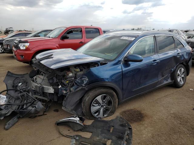 KNDCB3LC4L5361138 - 2020 KIA NIRO LX BLUE photo 9