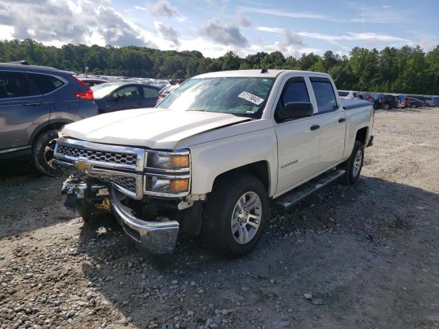 3GCPCREC2EG497357 - 2014 CHEVROLET SILVERADO WHITE photo 2