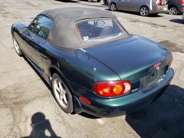 JM1NB3536Y0144233 - 2000 MAZDA MX-5 MIATA GREEN photo 3