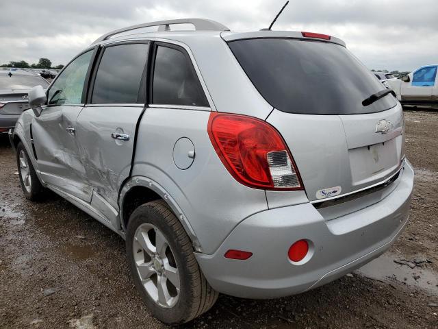 3GNAL4EK7ES528025 - 2014 CHEVROLET CAPTIVA LT SILVER photo 3