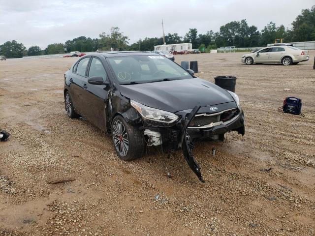 3KPF44AC5ME345066 - 2021 KIA FORTE GT BLACK photo 1