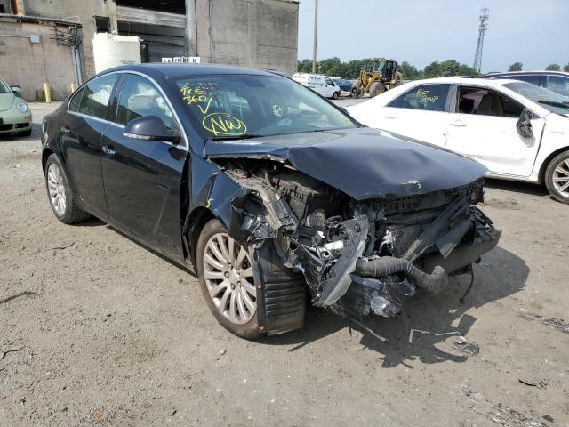 2G4GS5EV6D9193496 - 2013 BUICK REGAL BLACK photo 1