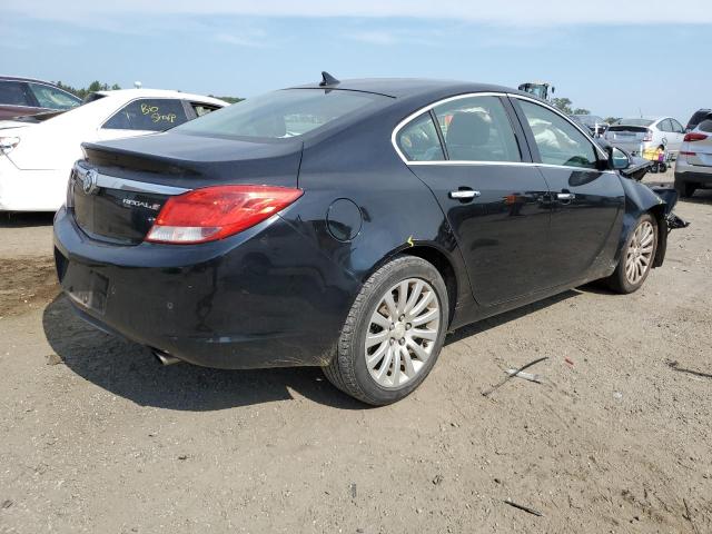 2G4GS5EV6D9193496 - 2013 BUICK REGAL BLACK photo 4