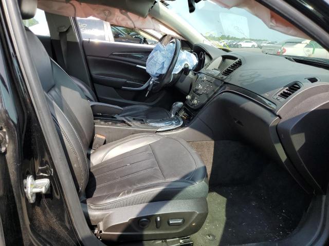 2G4GS5EV6D9193496 - 2013 BUICK REGAL BLACK photo 5