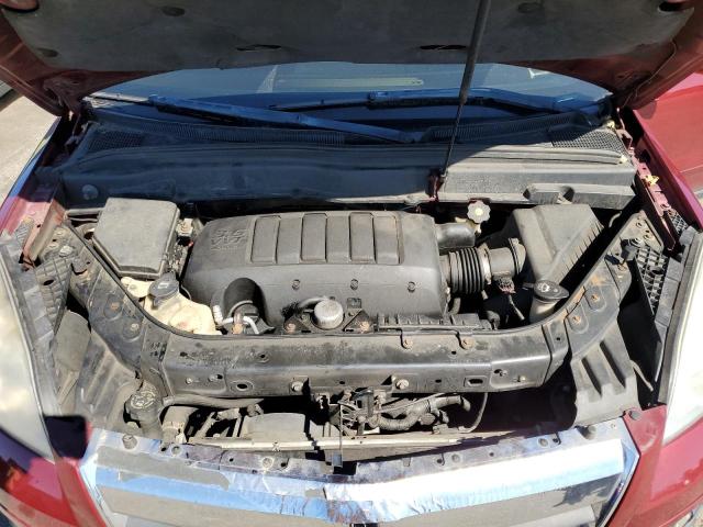 5GZEV23D79J198793 - 2009 SATURN OUTLOOK XR BURGUNDY photo 7