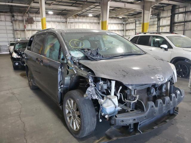 5TDJK3DC0DS051652 - 2013 TOYOTA SIENNA LE GRAY photo 1