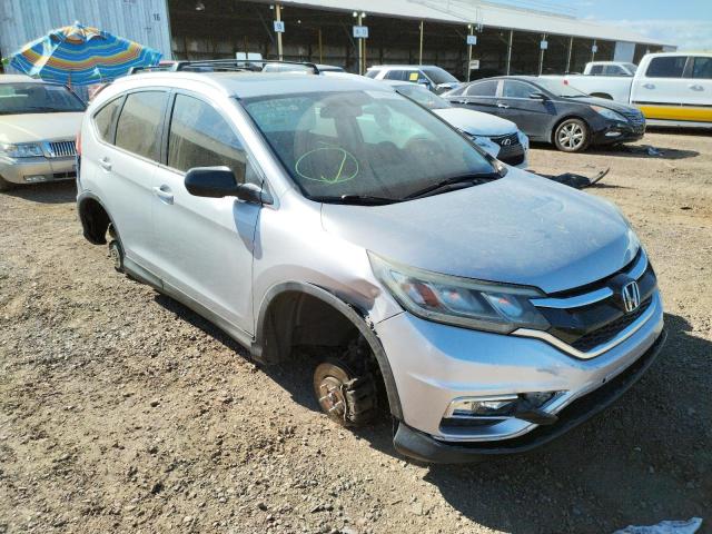 5J6RM4H73GL036708 - 2016 HONDA CR-V EXL SILVER photo 1