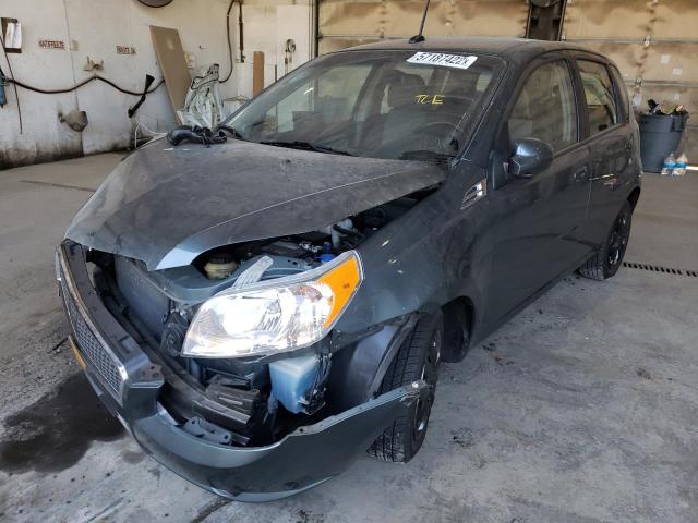 KL1TD6DE9AB135372 - 2010 CHEVROLET AVEO LS 绿色 照片 2