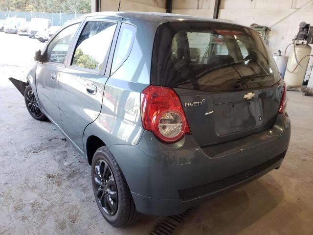 KL1TD6DE9AB135372 - 2010 CHEVROLET AVEO LS 绿色 照片 3