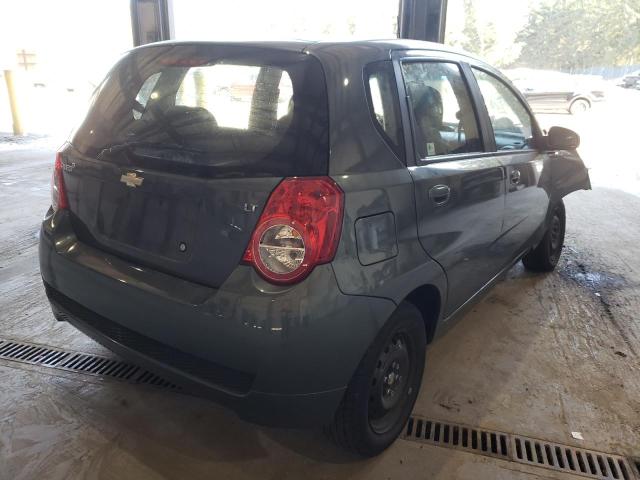 KL1TD6DE9AB135372 - 2010 CHEVROLET AVEO LS 绿色 照片 4