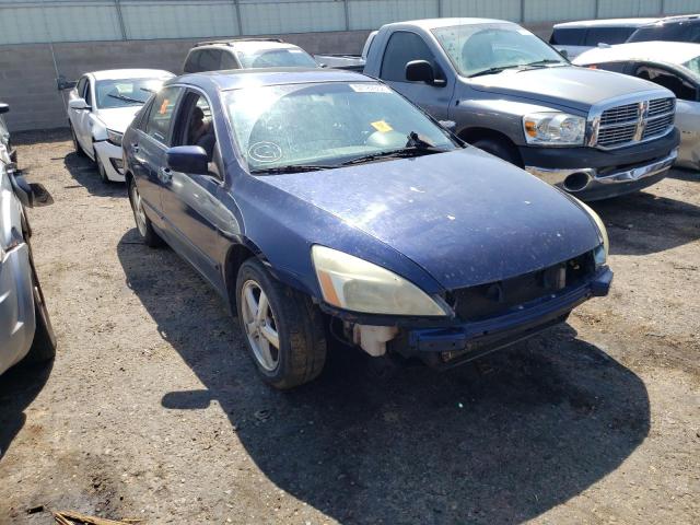 1HGCM56384A118976 - 2004 HONDA ACCORD LX BLUE photo 1