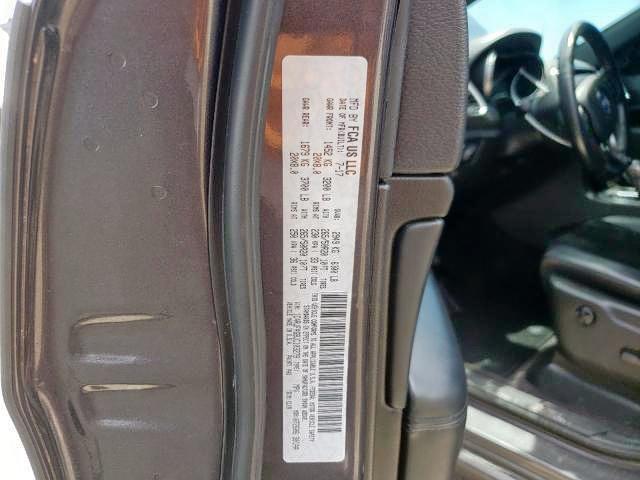 1C4RJFAG8JC103279 - 2018 JEEP GRAND CHER 灰色 照片 10