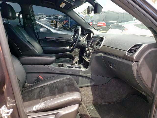 1C4RJFAG8JC103279 - 2018 JEEP GRAND CHER 灰色 照片 5