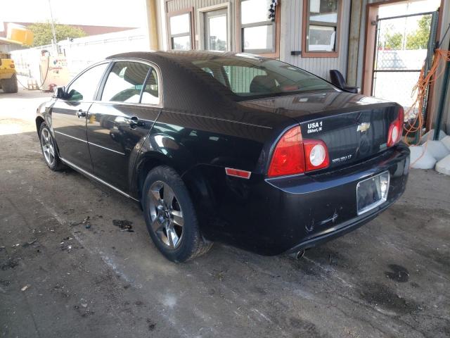 1G1ZC5E09AF319537 - 2010 CHEVROLET MALIBU 1LT შავი ფოტო 3