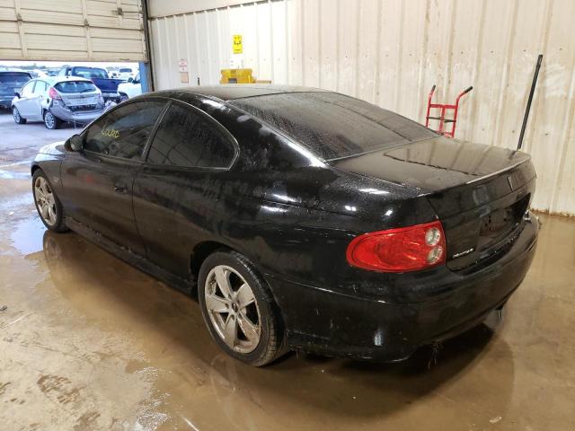 6G2VX12U15L355599 - 2005 PONTIAC GTO BLACK photo 3