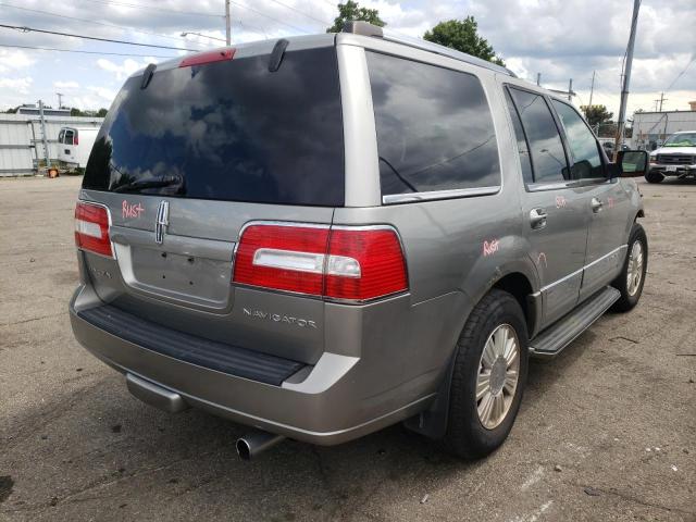 5LMFU28548LJ17593 - 2008 LINCOLN NAVIGATOR GRAY photo 4