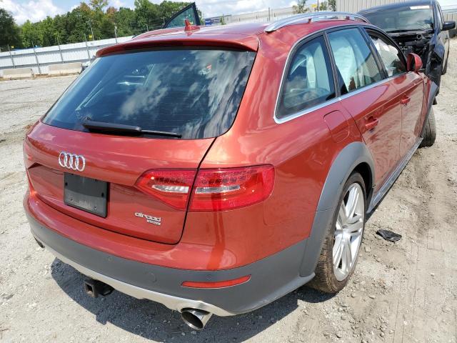 WA1VFAFL9DA155006 - 2013 AUDI A4 ALLROAD RED photo 4