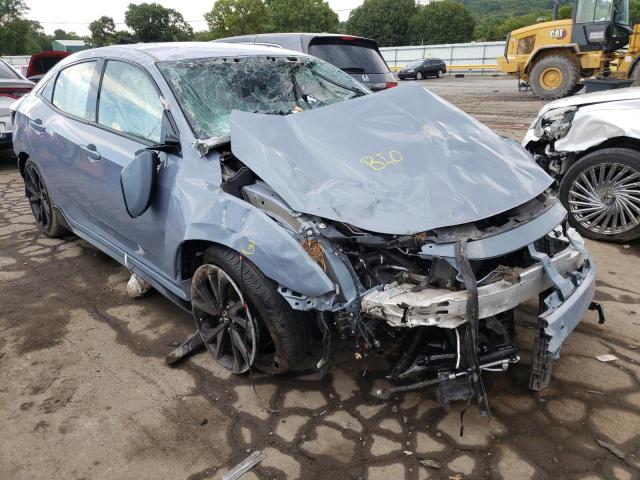 SHHFK7H45KU216093 - 2019 HONDA CIVIC SPOR BLUE photo 1