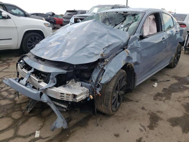 SHHFK7H45KU216093 - 2019 HONDA CIVIC SPOR BLUE photo 2