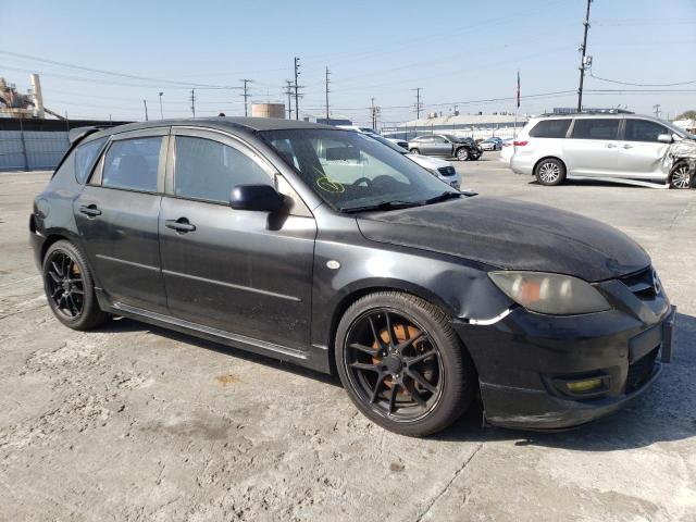 JM1BK34M971618441 - 2007 MAZDA SPEED 3 BLACK photo 1
